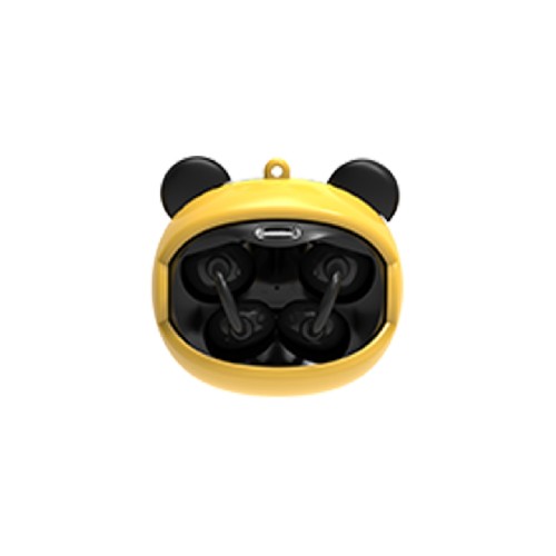 HANDS FREE BLUETOOTH  GOAT -KIDDOBOO KBG08YEL PAINCRUSH YELLOW CHARGING CASE